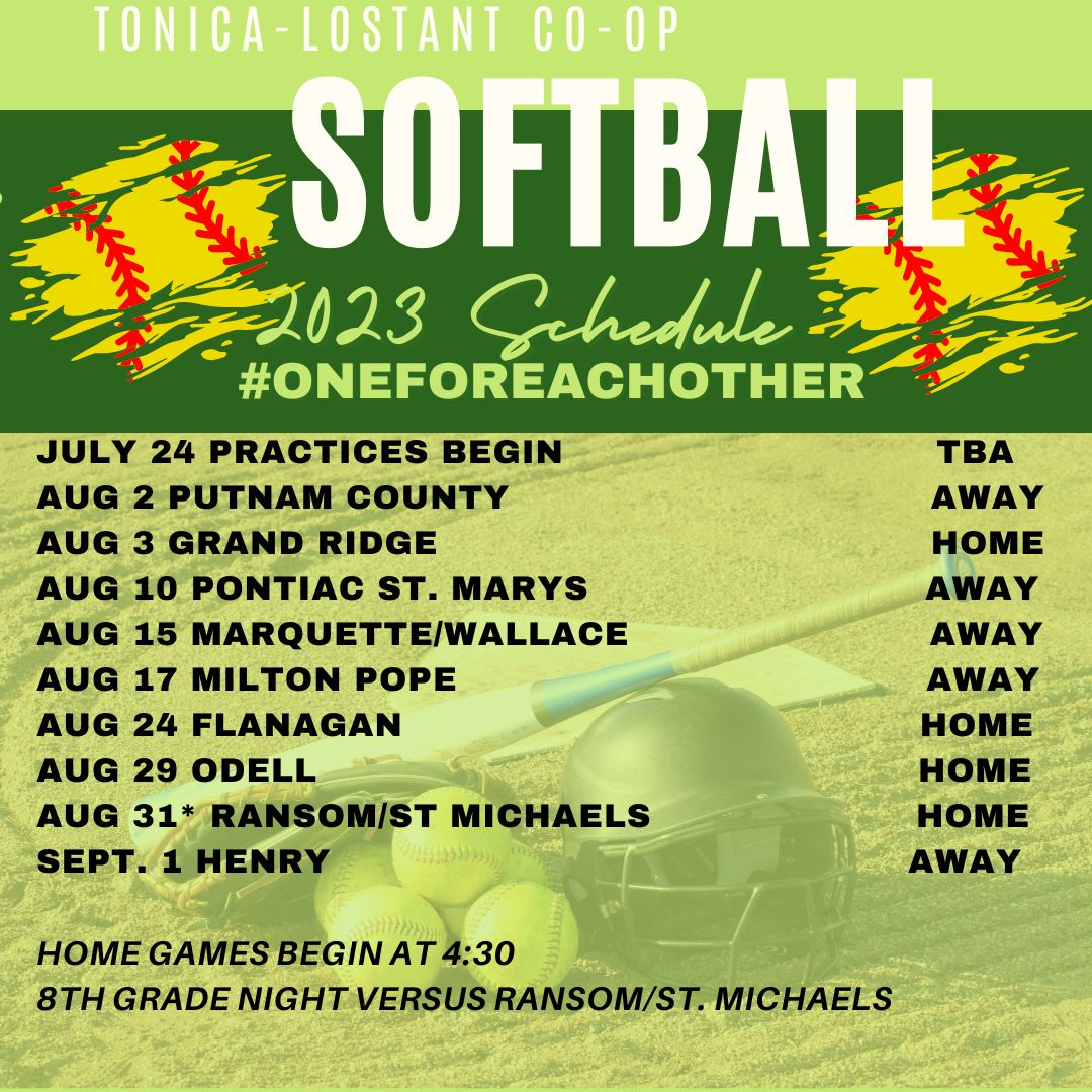 Womens Softball Schedule 2025 Benny Cecelia